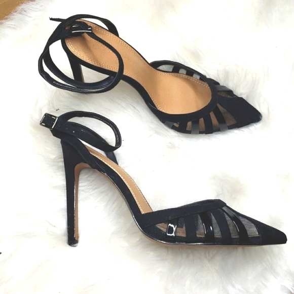 ASOS DESIGN Perfection cut out stiletto heels in black NEW - Picture 11 of 15